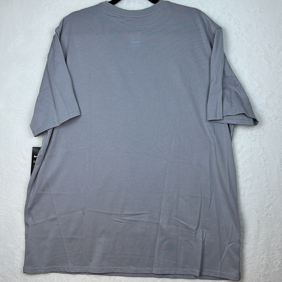 Nike Men’s Short Sleeve T-shirt Cotton Gray XXL NWT - Picture 9 of 10